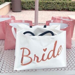 Bride tote bag